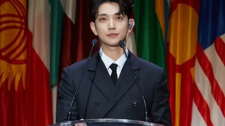 Joshua SEVENTEEN Suarakan Dukungan Pemuda Dunia di UNESCO