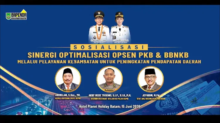 Batam dan Kepri Perkuat Sinergi Penerimaan Opsen PKB-BBNKB