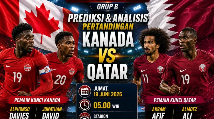 Prediksi Line Up Kanada vs Qatar di Grup B Piala Dunia 2026