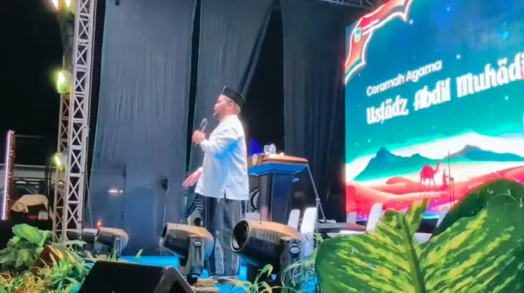 Ustadz Abdil Muhadir Ajak Masyarakat Selesaikan Masalah dengan Kebersamaan