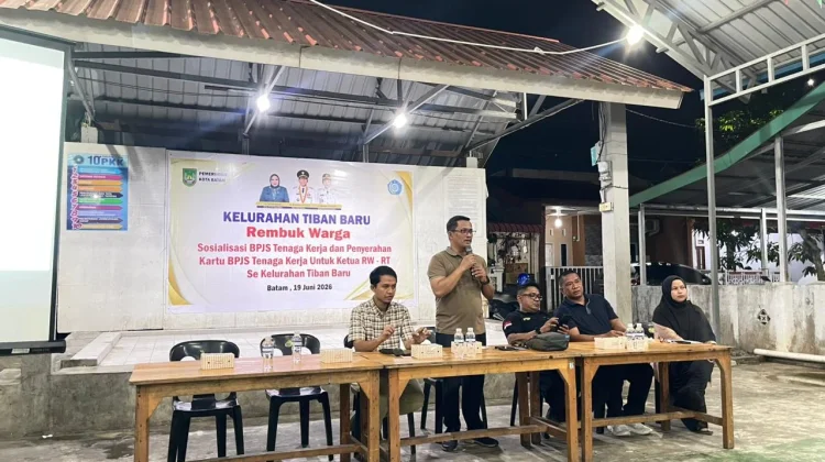 BPJS Ketenagakerjaan Perkenalkan Program Perisai kepada RT/RW Tiban Baru