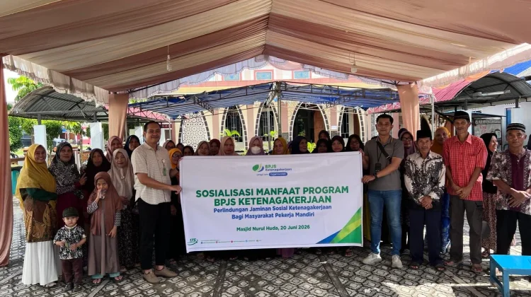 BPJS Ketenagakerjaan Sosialisasikan Perlindungan Pekerja Mandiri di Karimun