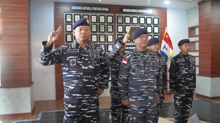 Sertijab Pejabat Strategis Perkuat Soliditas dan Kinerja Kodaeral IV