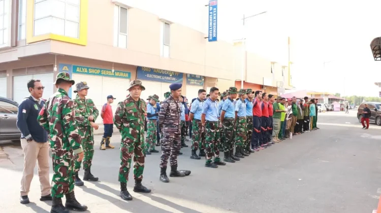 Lanud Hang Nadim Perkuat Sinergi Gotong Royong Bersama Warga Kota Batam