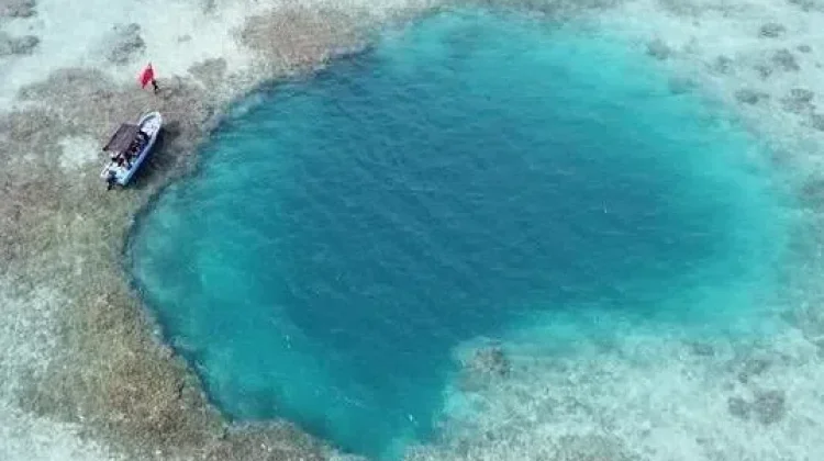 Terumbu Karang Blue Hole Langka Ditemukan di Laut China Selatan