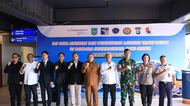 Lanud Hang Nadim Hadiri Uji Coba Rute Trans Batam Bandara Hang Nadim
