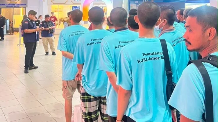 Lewat Program M, KJRI Johor Bahru Pemulangan 148 WNI dari Malaysia