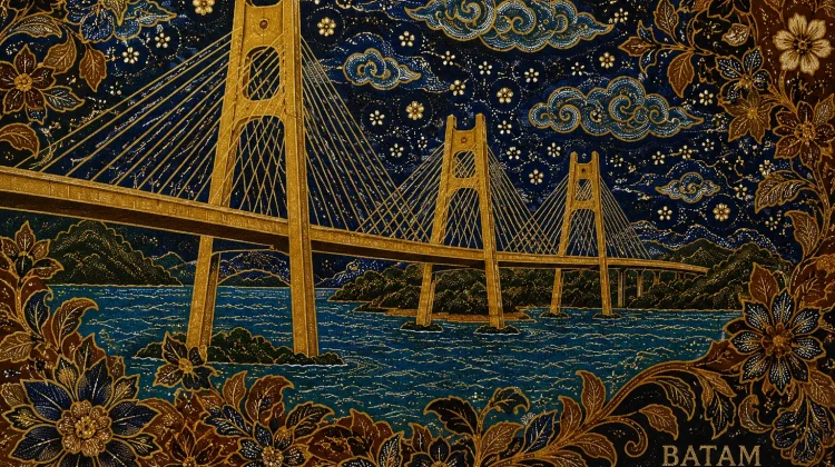 Jembatan Barelang Teguhkan Identitas Batik Khas Kota Batam