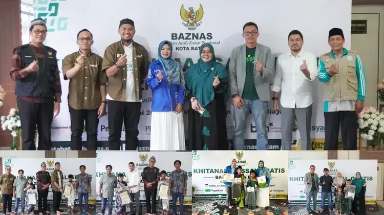 BAZNAS Batam Gelar Khitanan Massal Gratis, 50 Anak Terima Layanan dan Bantuan