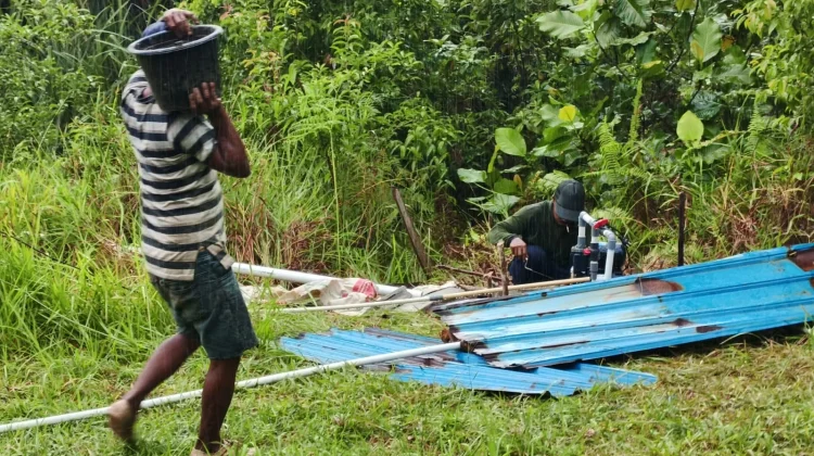 Dompet Dhuafa Kepri Wakaf Sumur Bor Bantu Santri Natuna Nikmati Air Bersih