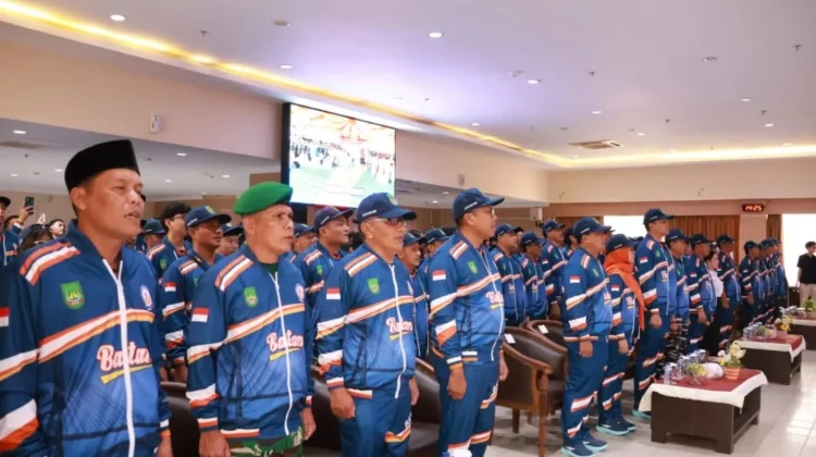 Lanud Hang Nadim Ikut Lepas Kontingen Batam di POPDA X Kepri 2026
