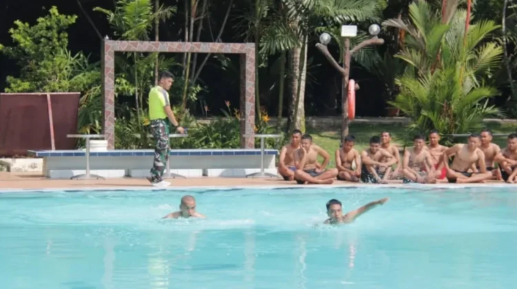 Tes Samapta Casis Bintara TNI AU di Lanud Hang Nadim Berjalan Lancar