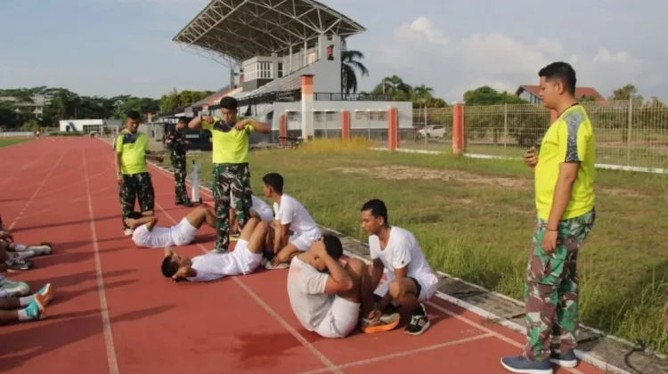 Tes Samapta Casis Bintara TNI AU di Lanud Hang Nadim Berjalan Lancar