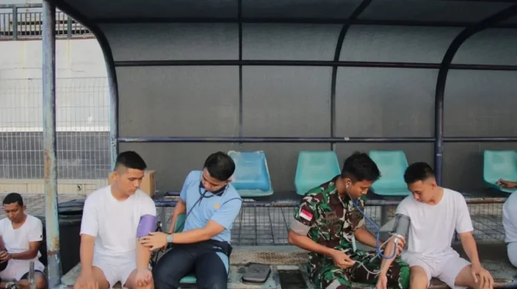Tes Samapta Casis Bintara TNI AU di Lanud Hang Nadim Berjalan Lancar
