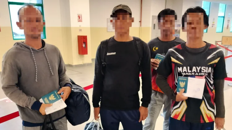 Empat Nelayan Bintan Resmi Dipulangkan dari Johor Bahru Pasca Ditahan Satu Bulan