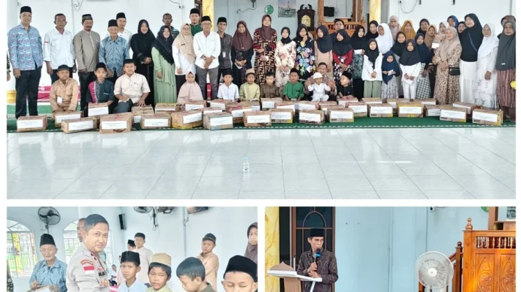 KUA Durai Salurkan Bantuan untuk 43 Anak Yatim dan Penyandang Disabilitas