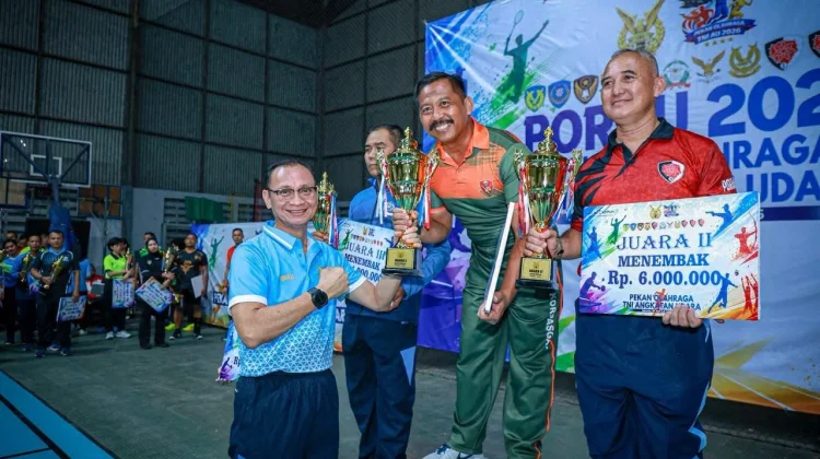 PORAU 2026 Perkuat Soliditas dan Jiwa Sportivitas Prajurit TNI AU