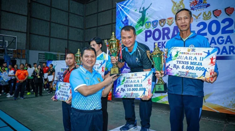 PORAU 2026 Perkuat Soliditas dan Jiwa Sportivitas Prajurit TNI AU