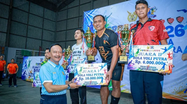PORAU 2026 Perkuat Soliditas dan Jiwa Sportivitas Prajurit TNI AU