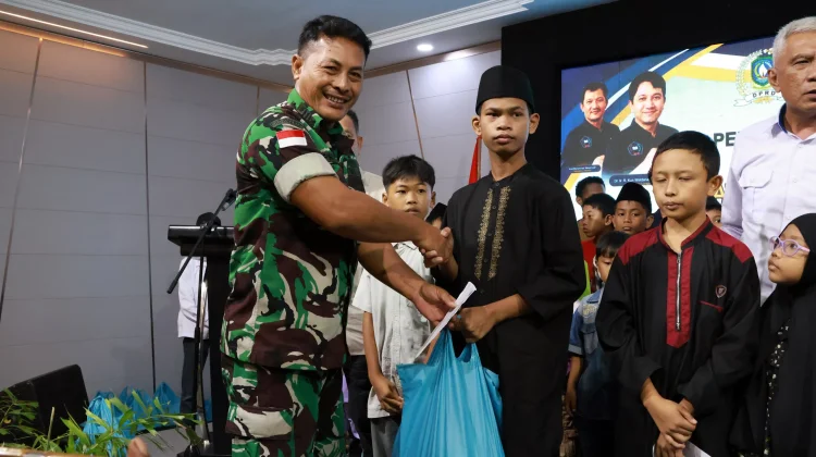Lanud Hang Nadim Hadiri Pelantikan DPW IPJI Kepri dan Bakti Sosial