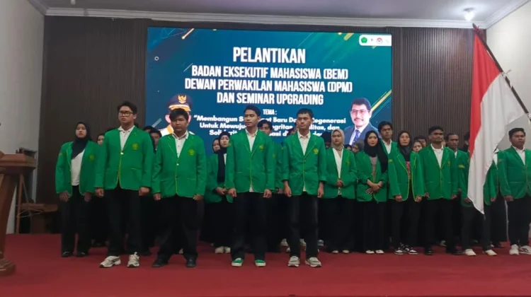 BEM UIS Resmi Dikukuhkan Siapkan Generasi Pemimpin Berintegritas