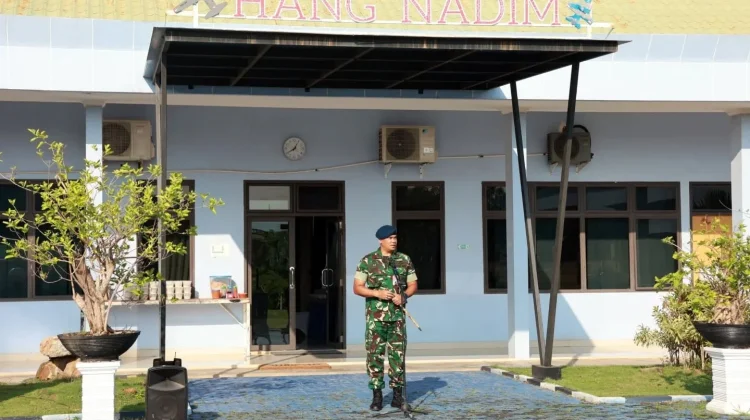 Komandan Lanud Hang Nadim Pimpin Sertijab Kaintel Perkuat Soliditas Satuan