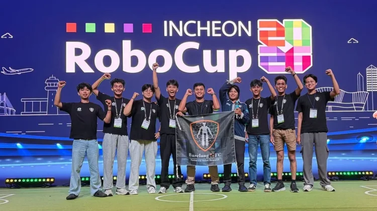 Barelang FC Polibatam Raih Runner-up Dunia Robot Humanoid RoboCup 2026