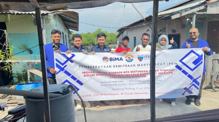 Iteba hadirkan smart storage box bertenaga surya untuk nelayan di Belakang Padang