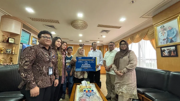 Keluarga ASN Kecamatan Sungai Beduk Terima Manfaat JKK Setelah Verifikasi TASPEN