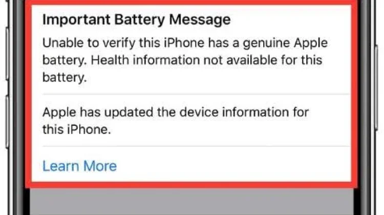 Battery Health iPhone Hilang? Ini Penyebabnya