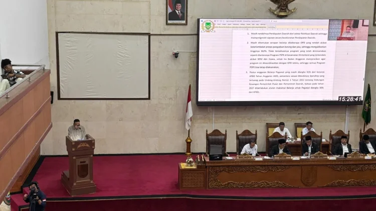 DPRD Soroti Rendahnya Serapan Belanja & Retribusi dalam Evaluasi APBD Batam 2025