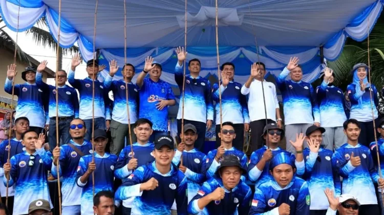 Danlanud Hang Nadim Hadiri Nobar Piala Dunia dan Festival Mancing Batam