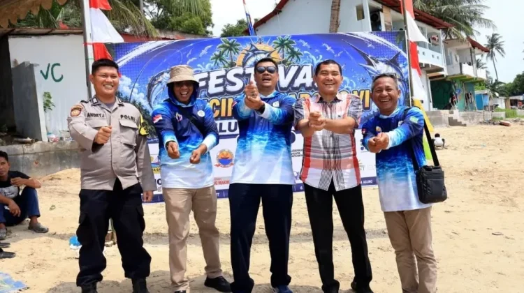 Danlanud Hang Nadim Hadiri Nobar Piala Dunia dan Festival Mancing Batam