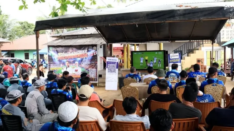 Danlanud Hang Nadim Hadiri Nobar Piala Dunia dan Festival Mancing Batam