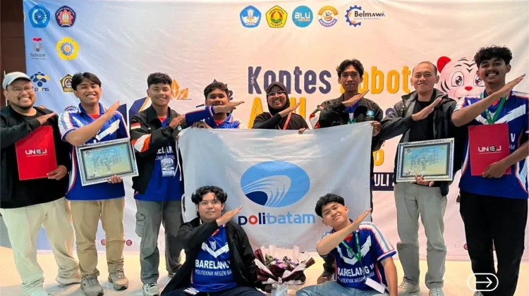 Tim Robot Polibatam Raih Dua Prestasi di Kontes Robot Nasional 2026