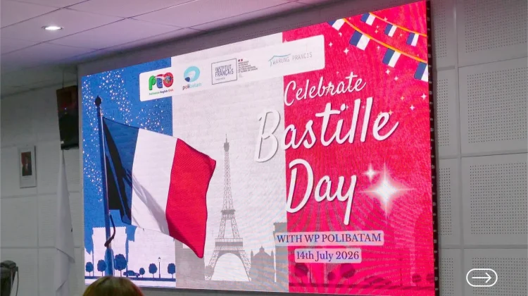 Bastille Day Polibatam Kenalkan Bahasa dan Budaya Prancis Interaktif