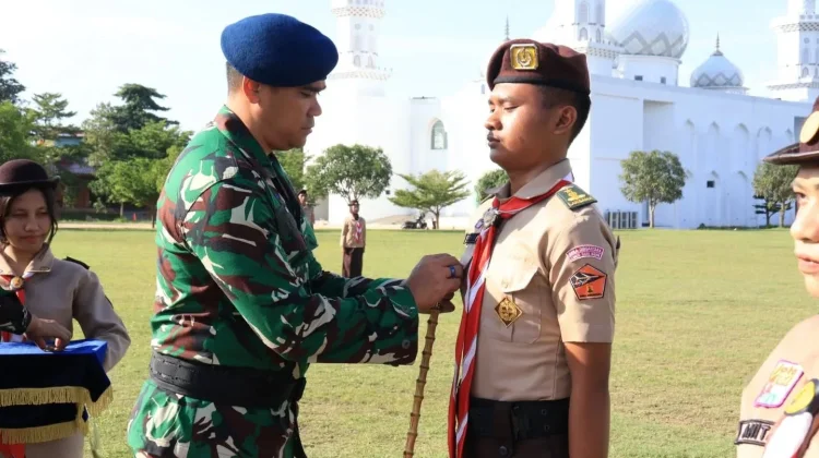Lanud Hang Nadim Regenerasi Kepemimpinan Saka Dirgantara Angkatan V