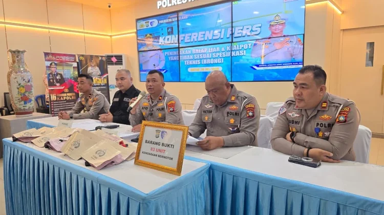 Polresta Barelang Sebut Knalpot Brong Jadi Pemicu Balap Liar di Batam