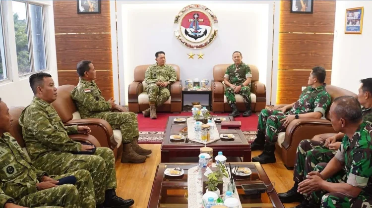 Kodaeral IV Terima Wasbang Sat TNI Perkuat Pembangunan Satuan 2026