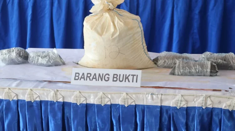 TNI AL Gagalkan Penyelundupan 1,9 Ton Pasir Timah ke Malaysia