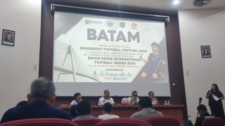 Tiga Negara Ramaikan Batam Prime International Grassroot Football Festival 2026