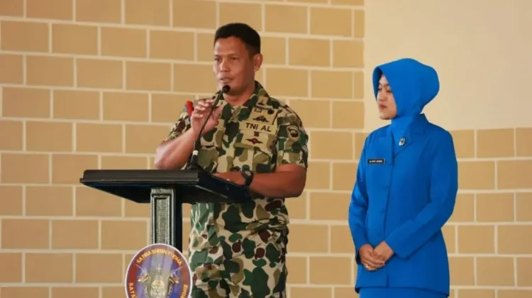 Danlanud Hang Nadim Hadiri Pisah Sambut Danyonif 10 Marinir Batam