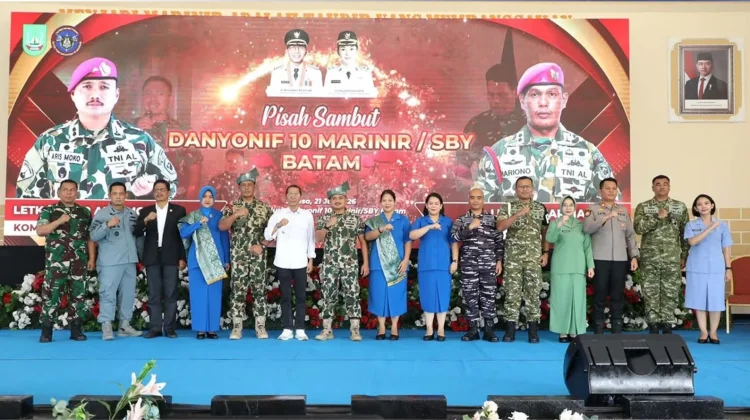 Kodaeral IV Hadiri Pisah Sambut Danyonif 10 Marinir Perkuat Sinergi