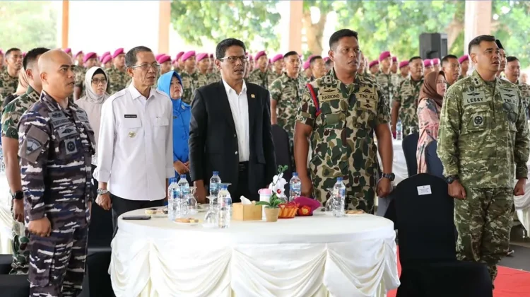 Kodaeral IV Hadiri Pisah Sambut Danyonif 10 Marinir Perkuat Sinergi