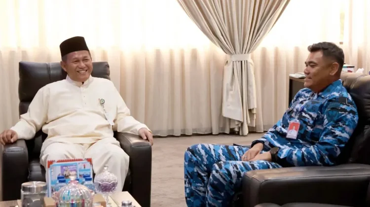 Lanud Hang Nadim Perkuat Sinergi Bersama Pemko Batam Bangun Daerah
