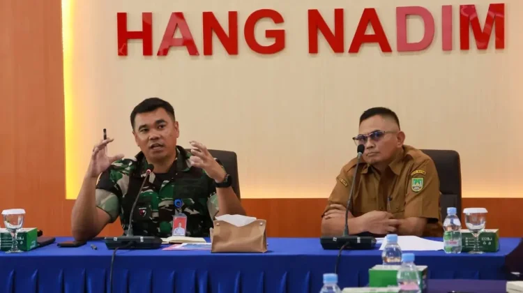 Lanud Hang Nadim Matangkan Persiapan Latihan Integrasi TNI di Batam