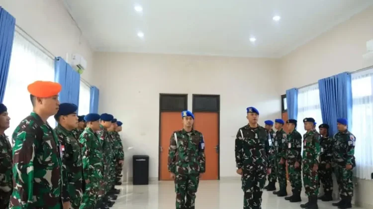 Lanud Hang Nadim Gelar Sertijab Dansatpomau Perkuat Disiplin Tugas