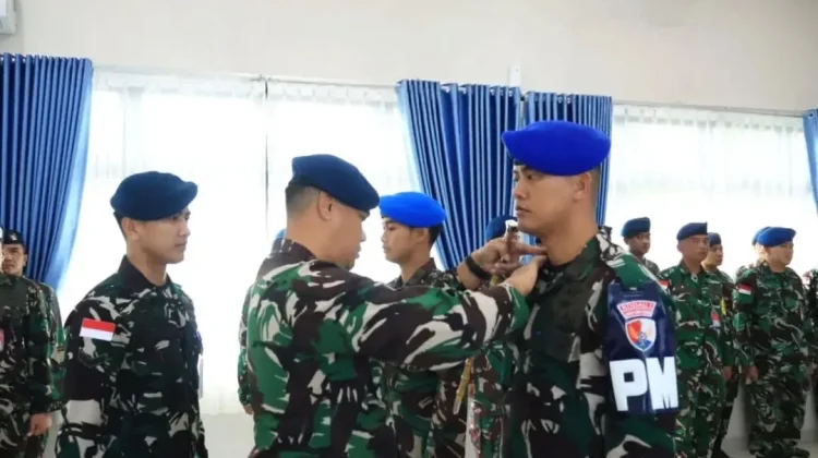 Lanud Hang Nadim Gelar Sertijab Dansatpomau Perkuat Disiplin Tugas