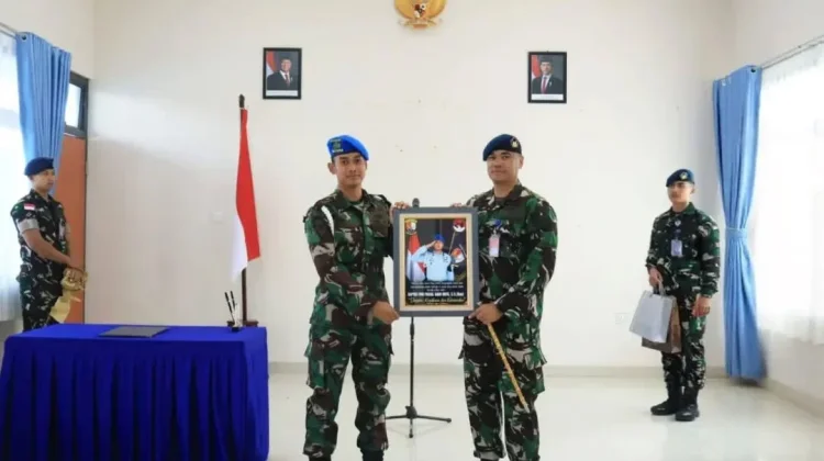 Lanud Hang Nadim Gelar Sertijab Dansatpomau Perkuat Disiplin Tugas