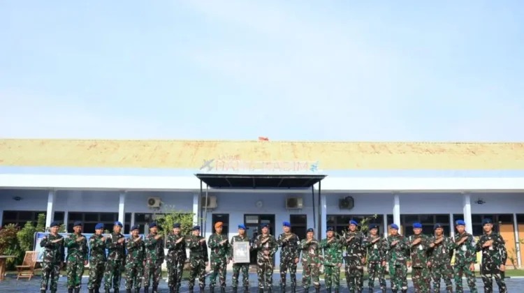 Lanud Hang Nadim Gelar Sertijab Dansatpomau Perkuat Disiplin Tugas